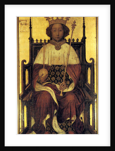 King Richard II of England, c1390. by Anonymous