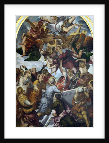 The Assumption of the Blessed Virgin Mary, c1554. by Jacopo Tintoretto