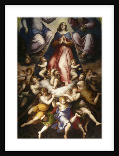 The Coronation of the Virgin, 1571. by Giorgio Vasari