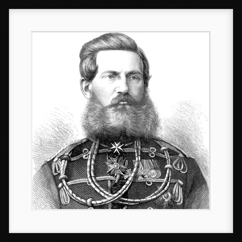 Crown Prince Frederick William of Prussia, 1870. by Anonymous