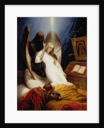 The Angel of Death, 1851. by Horace Vernet