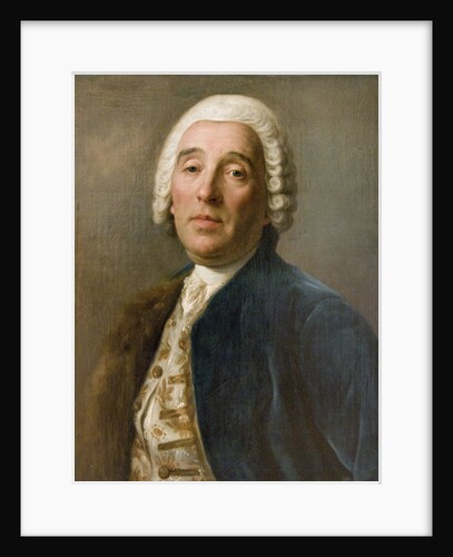 Portrait of the architect Bartolomeo Francesco Rastrelli, 18th century by Pietro Rotari