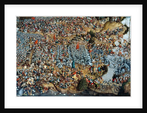 The Battle of Orsha, 1514 (between 1524 und 1530) by Unknown