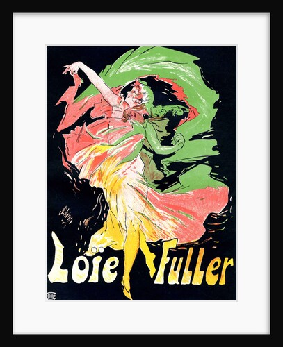 Loïe Fuller (poster), 1897. by Jules Cheret