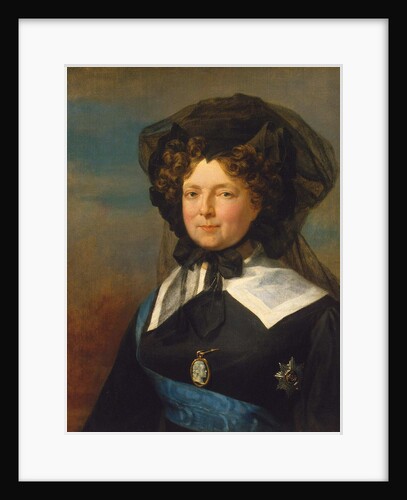 Empress Maria Feodorovna of Russia, 1820s. by George Dawe