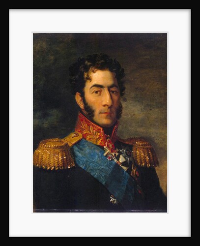 Prince General Pyotr Ivanovich Bagration, Russian soldier, (1820s). by George Dawe