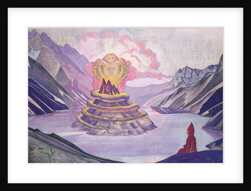 Nagarjuna Conqueror of the Serpent, 1925. by Nicholas Roerich