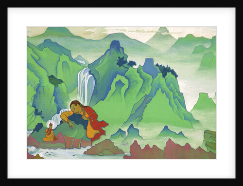 Padma Sambhava, 1924. by Nicholas Roerich