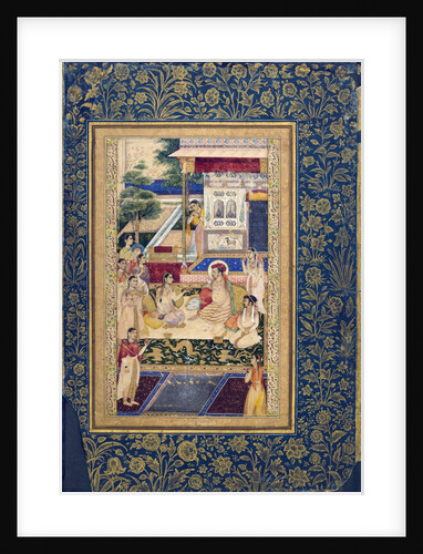 Jahangir and Prince Khurram with Nur Jahan, c1624-1625 by Unknown