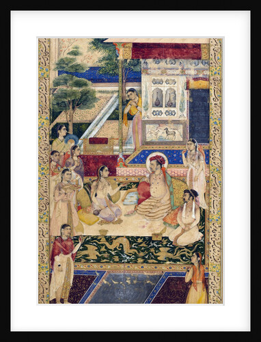 Jahangir and Prince Khurram with Nur Jahan, c1624-1625 by Unknown