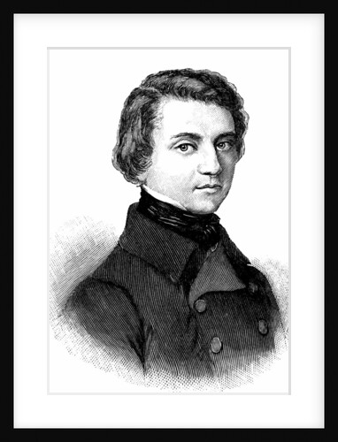 Louis Blanc, French historian and socialist politician, 19th century by Anonymous