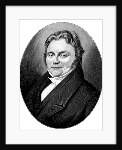 Jöns Jakob Berzelius, Swedish chemist, 1830s. by Anonymous