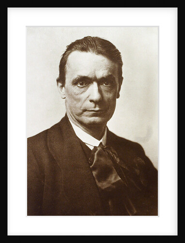 Rudolf Steiner, Austrian philosopher, social thinker and esotericist, 1916 by Unknown