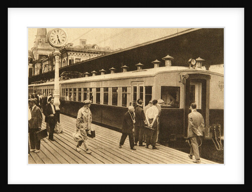 Electric multiple unit train, Moscow, USSR, 1920s by Unknown