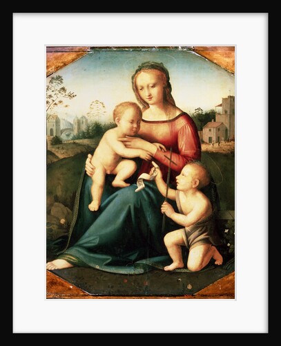 Virgin and child with John the Baptist as a Boy, 16th century by Unknown