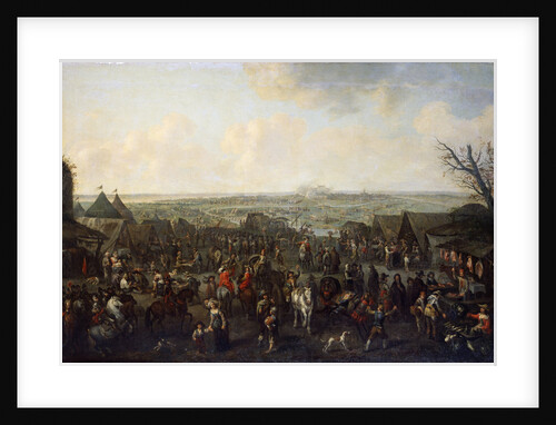 The Siege of a Town, 1660. by Adam Frans van der Meulen