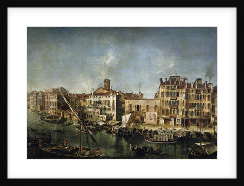 View of the Canal Grande from the Fondamenta Del Vin, 1736-1737. by Michele Marieschi