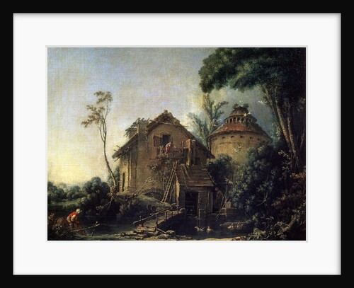 The Windmill, 1752. by François Boucher