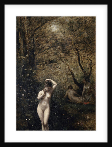 Diana Bathing, 1873-1874. by Jean-Baptiste-Camille Corot