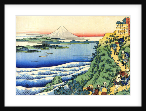 From the series Hundred Poems by One Hundred Poets: Yamabe no Akahito, c1830. by Hokusai