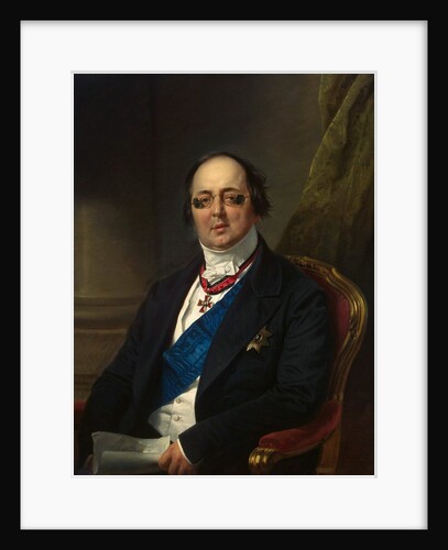 Portrait of Count Alexander Kushelev-Bezborodko, 1851-1852. by Franz Kruguer
