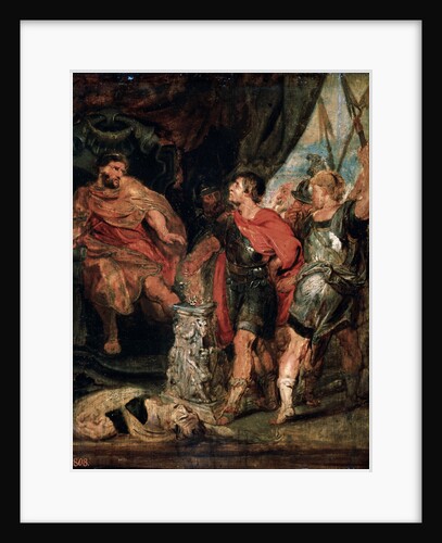 Mucius Scaevola before Porsenna, 1630s. by Peter Paul Rubens