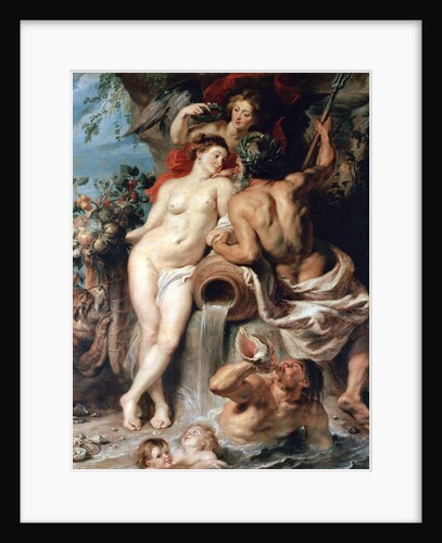 The Union of Earth and Water (Antwerp and the Scheldt), c1618. by Peter Paul Rubens