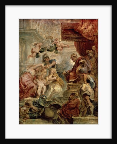 The Uniting of Great Britain, c1632-1633. by Peter Paul Rubens