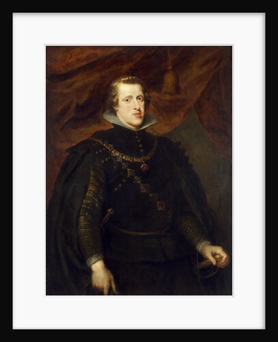 Portrait of King Philip IV of Spain, of the Spanish Netherlands and King of Portugal, c1628-1629 by Peter Paul Rubens