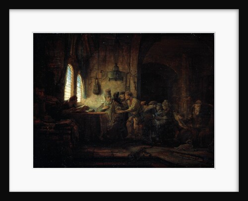 The Parable of the Labourers in the Vineyard, 1637. by Rembrandt Harmensz van Rijn