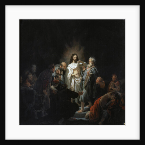 The Incredulity of Saint Thomas, 1634. by Rembrandt Harmensz van Rijn