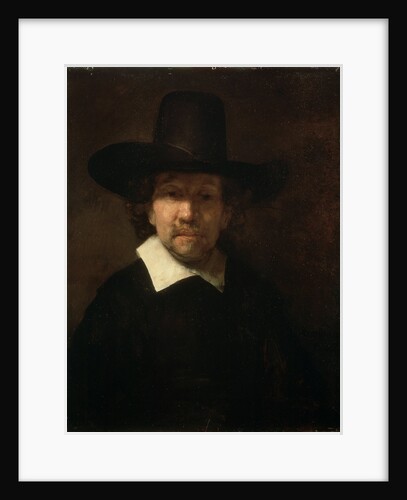 Portrait of the Poet Jeremias de Decker, 1666. by Rembrandt Harmensz van Rijn