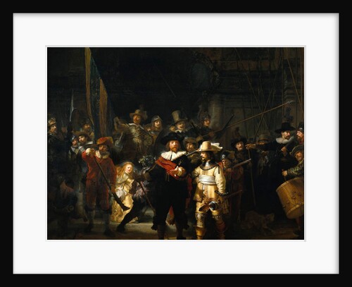 The Night Watch, 1642. by Rembrandt Harmensz van Rijn