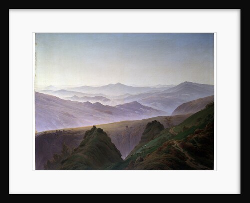 Morning in the Mountains, before 1823. by Caspar David Friedrich