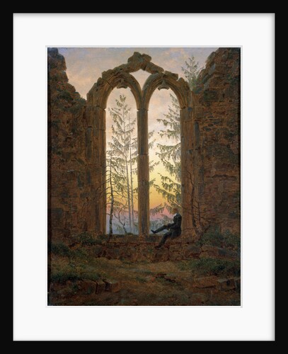 The Dreamer (Ruins of the Oybin) by Caspar David Friedrich