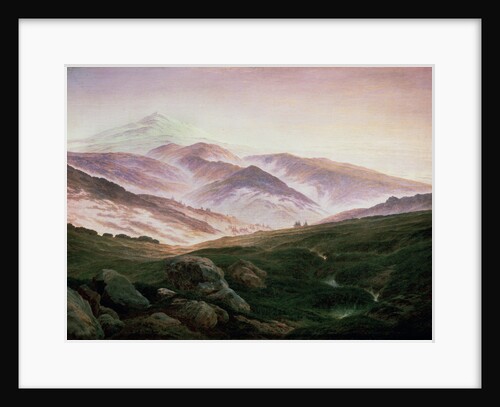 Memory of the Riesengebirge, 1835. by Caspar David Friedrich
