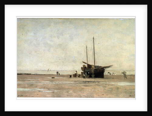 The Seashore, end of the 1860s early 1870s. by Charles François Daubigny