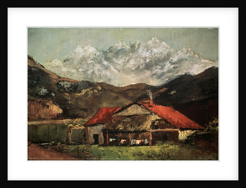 A Hut in the Mountains, c1874 by Gustave Courbet