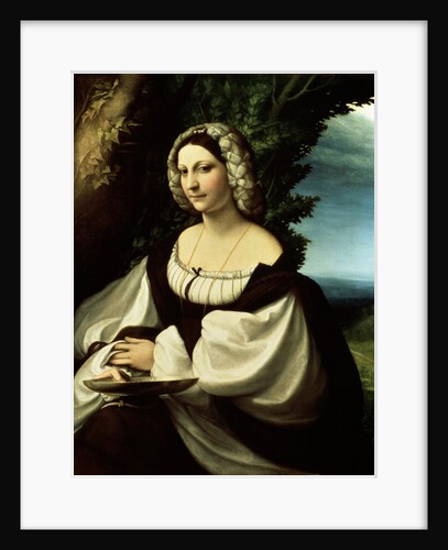 Female portrait, c1518. by Correggio