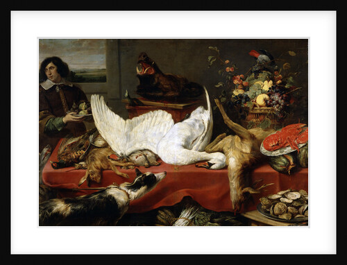 Still life with a Swan, 1640s by Frans Snyders