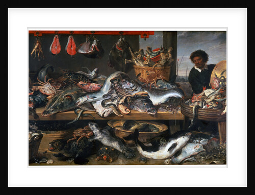 A Fishmongers Shop, 17th century by Frans Snyders