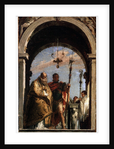 Two Saints, 1740-1745. by Giovanni Battista Tiepolo