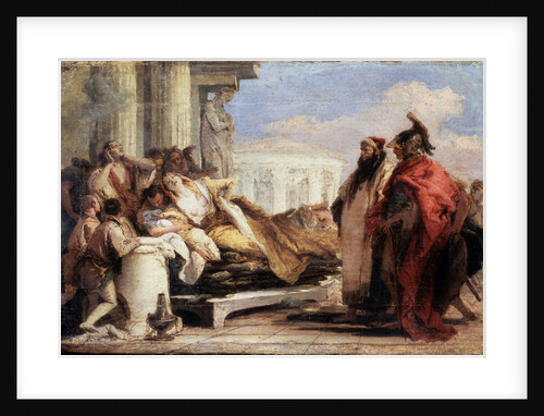 The Death of Dido, 1757-1760. by Giovanni Battista Tiepolo