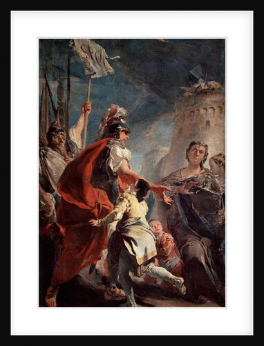 Coriolanus Before the Gates of Rome, c1730 by Giovanni Battista Tiepolo