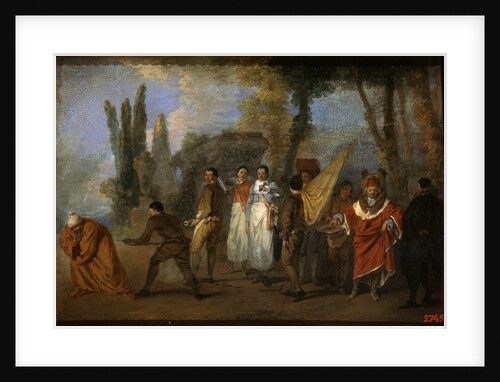 A Satire on Physicians, c1708 by Jean-Antoine Watteau