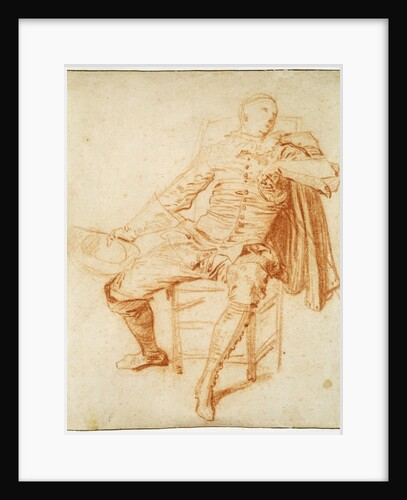 Actor of the Comédie Italienne (Crispin), early 20th century by Jean-Antoine Watteau