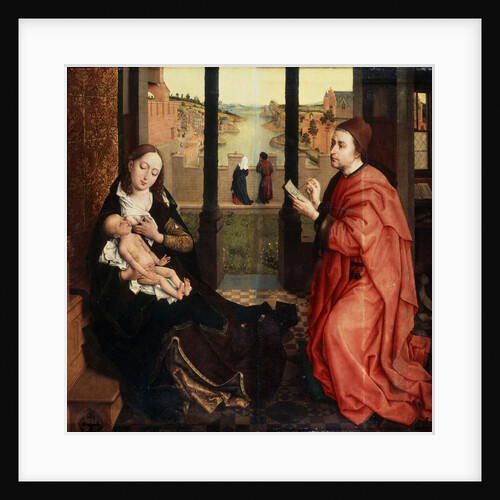 Saint Luke Drawing the Virgin, 15th century. by Rogier Van der Weyden