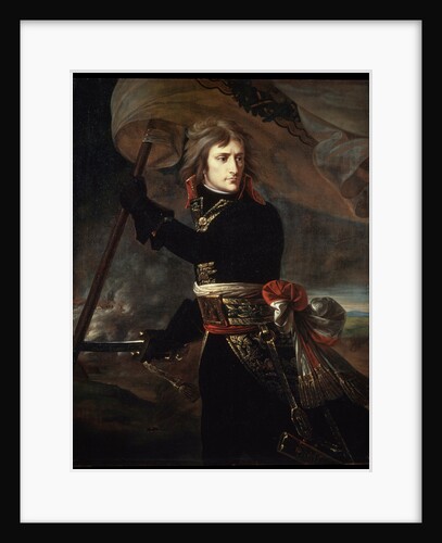 Napoleon Bonaparte on the Bridge at Arcole, 1797. by Antoine-Jean Gros