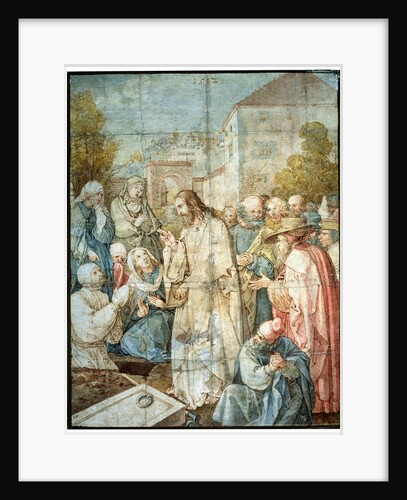 The Raising of Lazarus, 1512. by Albrecht Dürer