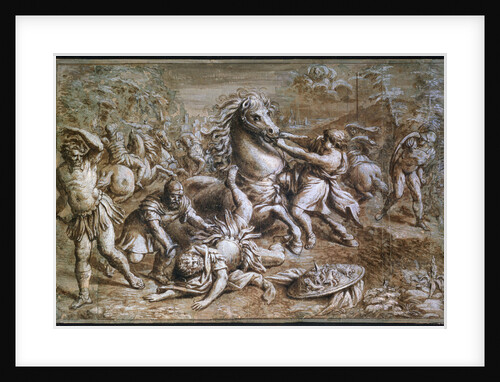 The Conversion of Saint Paul, 17th century by Pietro da Cortona